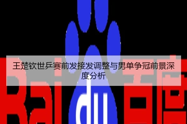王楚钦世乒赛前发接发调整与男单争冠前景深度分析